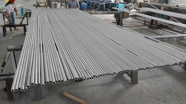 China Hydraulic Stainless Steel Seamless Boiler Tubes , High Tensile Strength 520Mpa - 530Mpa supplier