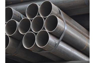 China High Strength Structural 16Mn ERW Steel Pipe 6mm - 25mm Thickness For Fluid Transport supplier