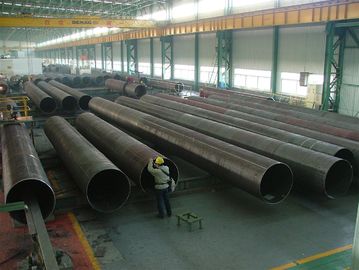 China Q235 ERW Steel Pipe Welding Round Grade OD Size 219mm - 820mm Straight Seam Pipe supplier