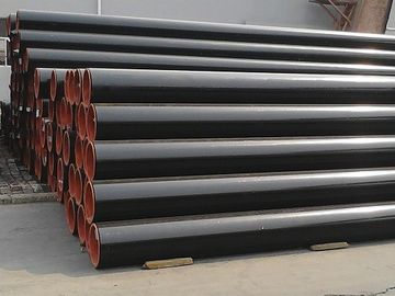 China Q195 Q235 ERW Black Steel Pipe Large Diameter Welded Steel Gas Pipe For Petroleum supplier