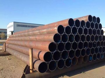 China API 5L X42 X 52 X 60 ERW Steel Pipe Straight Steel Oil / Gas Line Pipe 6 - 25mm Thick supplier
