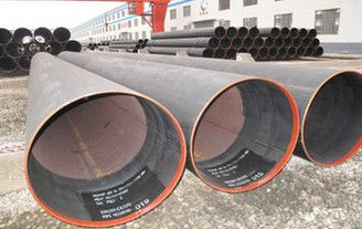 China Hydraulic Fluid Round ERW Welded Tube , SCH X52 Welded Steel Pipe 6.35 ~ 50mm supplier