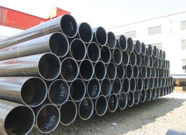 China Round Carbon Steel Tube For Construction , Q235A / B / C / D / R LSAW Welded Pipe supplier