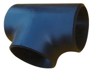 China 1/2&quot; - 60&quot; Carbon Steel Pipe Fittings Equal Tee / Reducing Tee For Connection supplier