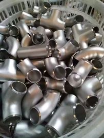 China Equal Tee steel tube fittings 2205 EURONORM 1.4462X2CrNiMoN 22.5.3 Polished supplier