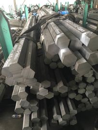 China 40 X 40 Cr Hexagonal Steel Bar /  Rod ,  Solid Square Steel Bar For Construction supplier