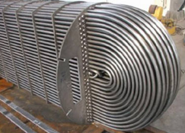 China Water Cooled Evaporator Stainless Steel U Tube Heat Exchange Pipe For Refrigeration supplier