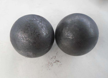 China Cast Forged Steel Ball 16mm - 110mm Size Rolled Grinding Steel Ball For Ore / Mine supplier