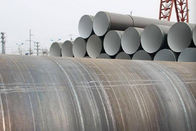 API5L SSAW Steel Pipe As - rolled Heat - treated Temporary External Coating