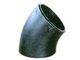 Sanitary Construction Carbon Steel Pipe Fittings BW 45 Degree Elbow / CS Pipe Fittings supplier