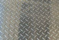 Thickness Coated Aluminum Checkered Sheet , Roll Embossed Aluminum Plate For Insigns supplier