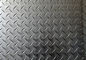 Thickness Coated Aluminum Checkered Sheet , Roll Embossed Aluminum Plate For Insigns supplier