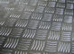1060 1100 3003 Aluminum Checker Plate , 0.8mm- - 10mm Thickness Embossed Aluminum Sheet supplier