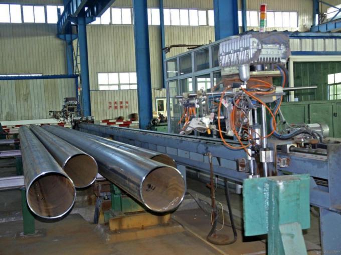 Standard BS1387 ERW Carbon Steel Pipe , ASTM B36.10m Welded Steel Pipe 300mm