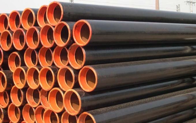 Hot Rolled API 5L ASTM A53b ERW Steel Pipe Welding for Industrial / Aerospace
