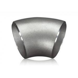Medium Pressure Butt Weld Stainless Steel Elbow Fitting , GB / DIN SS Pipe Fittings