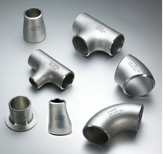 High Pressure Pipeline Stainless Steel Buttweld Fittings A403 - WP304L Bevel Ends