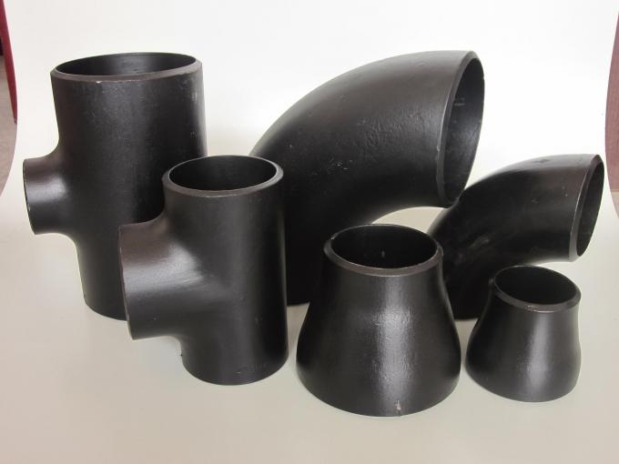 SCH40 ASTM A234 WPB Carbon Steel Tube Fittings , 26" To 80" Sanitary Pipe Fittings
