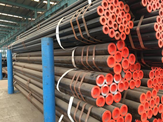 FBE Coated Seamless Carbon Steel Pipe Black Steel Pipe For Thermal Equipment