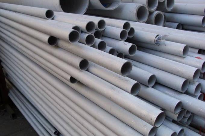 ASTM A312 Stainless Steel Seamless Tube , Seamless Steel Pipe For Chemical Engineering