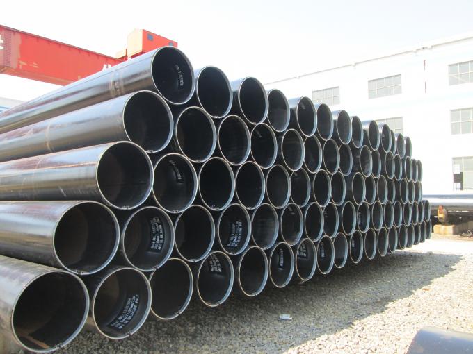 API J55 API P110 St52 Line LSAW Steel Pipe SSAW BS 1387 0.5mm - 30mm