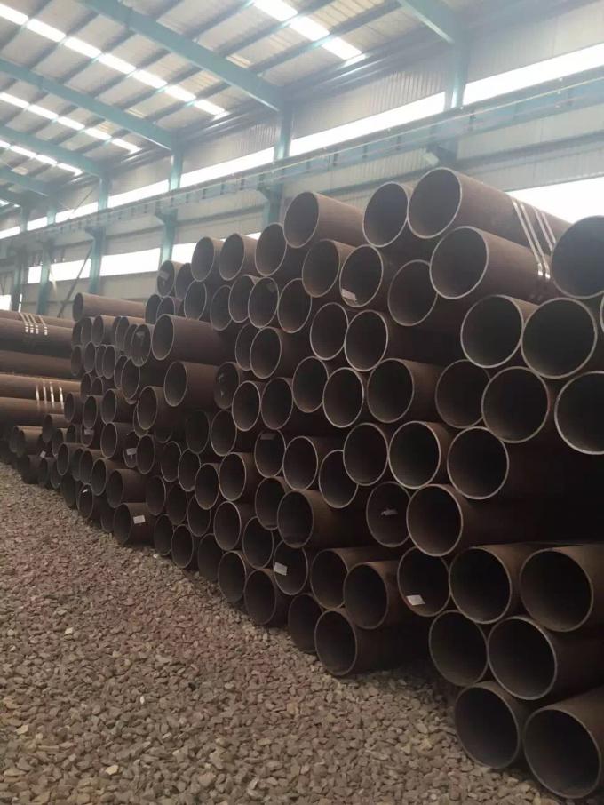 Grade 20 Seamless Carbon Steel Pipe Blank / Painting With Painting Bevelled Caps