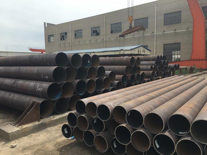 API 5L GR.B 52 X 65 Welded Steel Pipe , Black / Galvanised Steel Pipes For Construction