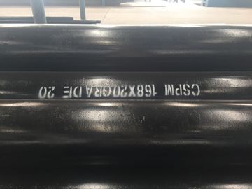 China GB / T 8162 Seamless Carbon Steel Pipe Grade 20 Blank And Black Painting supplier