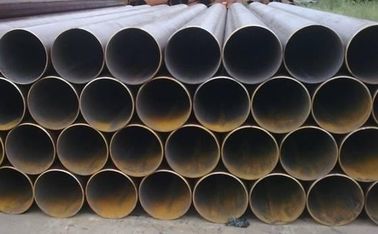 China Large Diameter 24&quot; API 5L Black Steel Seamless Pipes Longitudinal Straight supplier