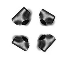 China Black 24&quot; To 96&quot; Carbon Steel Butt Weld Fittings A234 WPB Beveled End / BW Equel Tee supplier