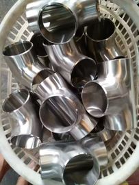 China Duplex welded steel pipe fittings 2205 ASTM A240 UNS S32205 / S31803 Tee supplier
