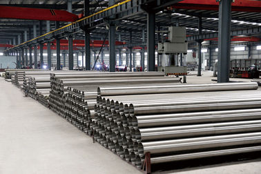 China Tig Welding Stainless Steel Tubing , Austenitic Stainless Steel Pipe Plasma For Furniture supplier