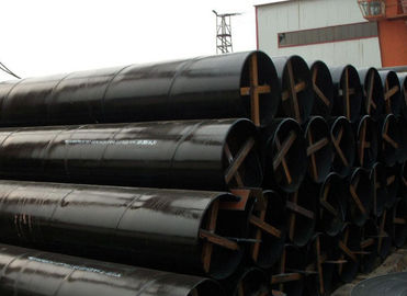 China API Spec 5L SSAW Oil Field Pipe , Line PE Coated Gas Line Pipe X42 X46 X52 supplier