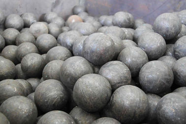 China Carbon / Alloy Steel Forged Steel Ball GCr15 Grade Steel Grinding Balls For Cement Plants supplier