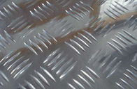 Bright Surface Five Bars Aluminium Checker Plate Sheet 5052 Checker Plate Anti Slip Plate