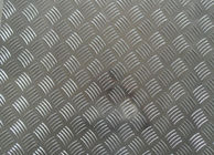 1060 1100 3003 Aluminum Checker Plate , 0.8mm- - 10mm Thickness Embossed Aluminum Sheet
