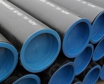 Schedule 80 API 5L Carbon Steel Seamless Pipe 50mm For Fluid Transport , Boiler supplier