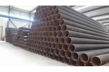 ASTM A53 Grade B ERW Pipe , ERW Black Steel Pipe For Petrolum / Natural Gas supplier