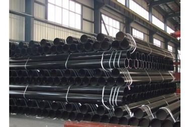 Large Diameter 24&quot; API 5L Black Steel Seamless Pipes Longitudinal Straight supplier