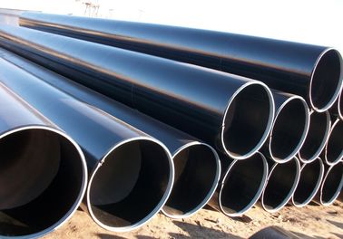 Round Carbon Steel Tube For Construction , Q235A / B / C / D / R LSAW Welded Pipe supplier