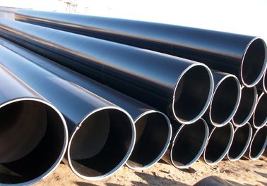 API 5L GR.B 52 X 65 Welded Steel Pipe , Black / Galvanised Steel Pipes For Construction supplier