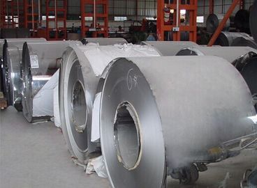 1000mm 1219mm Hot or Cold Rolled Steel Coil , 200 300 400 Series SS Coils JIS , AISI supplier