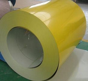 SPCC DC51D SGHC Color Coated Steel Sheet Coating , Prepainted Steel Coil For Roofing supplier