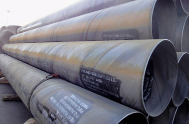 X56 X70 Large Diameter Spiral Welded Pipe For Oil , Spiral Submerged Arc Welded Pipe supplier