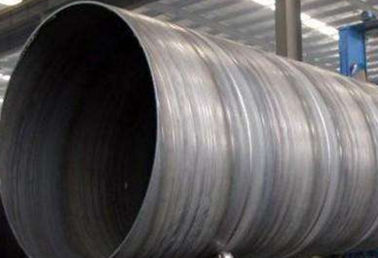 1.7mm-52.0mm Thickness SSAW Steel Pipe Spiral Welded Water PipeLine For Transportation supplier