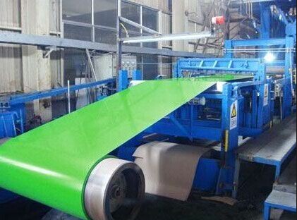 Multicolor Steel Plate Pipe Prepainted Galvanized Steel Coil 1250mm For Warehouse