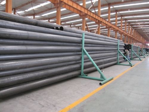 Q235 ERW Steel Pipe Welding Round Grade OD Size 219mm - 820mm Straight Seam Pipe