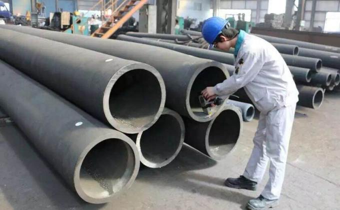 ASTM A312 2507 SX Stainless Steel Seamless Pipe With BE PE Ends