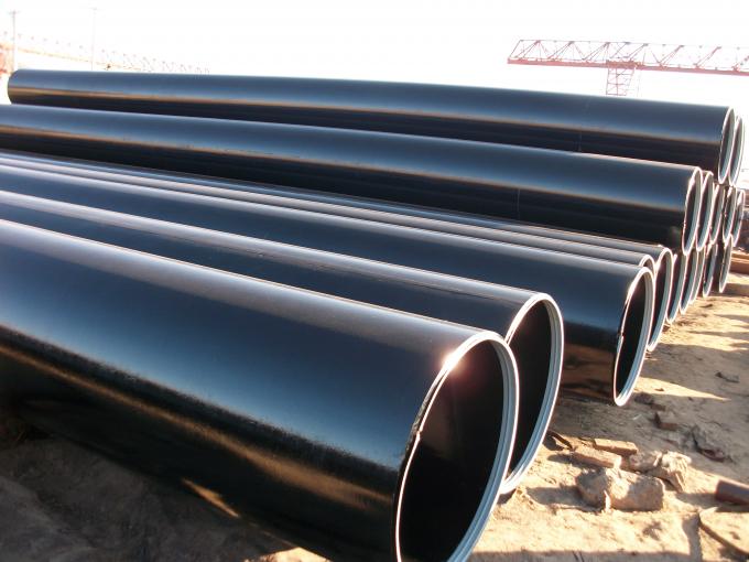 Hydraulic Fluid Round ERW Welded Tube , SCH X52 Welded Steel Pipe 6.35 ~ 50mm