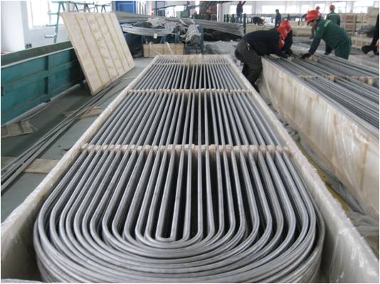 Cold Drawn ASTM A213 Steel U Tube GRADE TP321 Heat Exchanger Tube SMLS